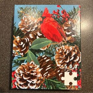 Allport Editions Winter Cardinal Puzzle